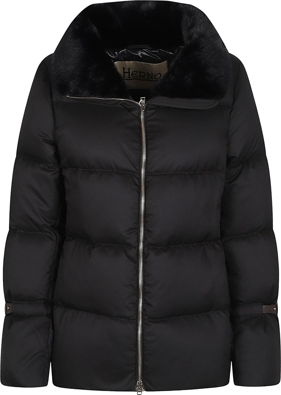 Herno Padded Down Jacket Black Zwart