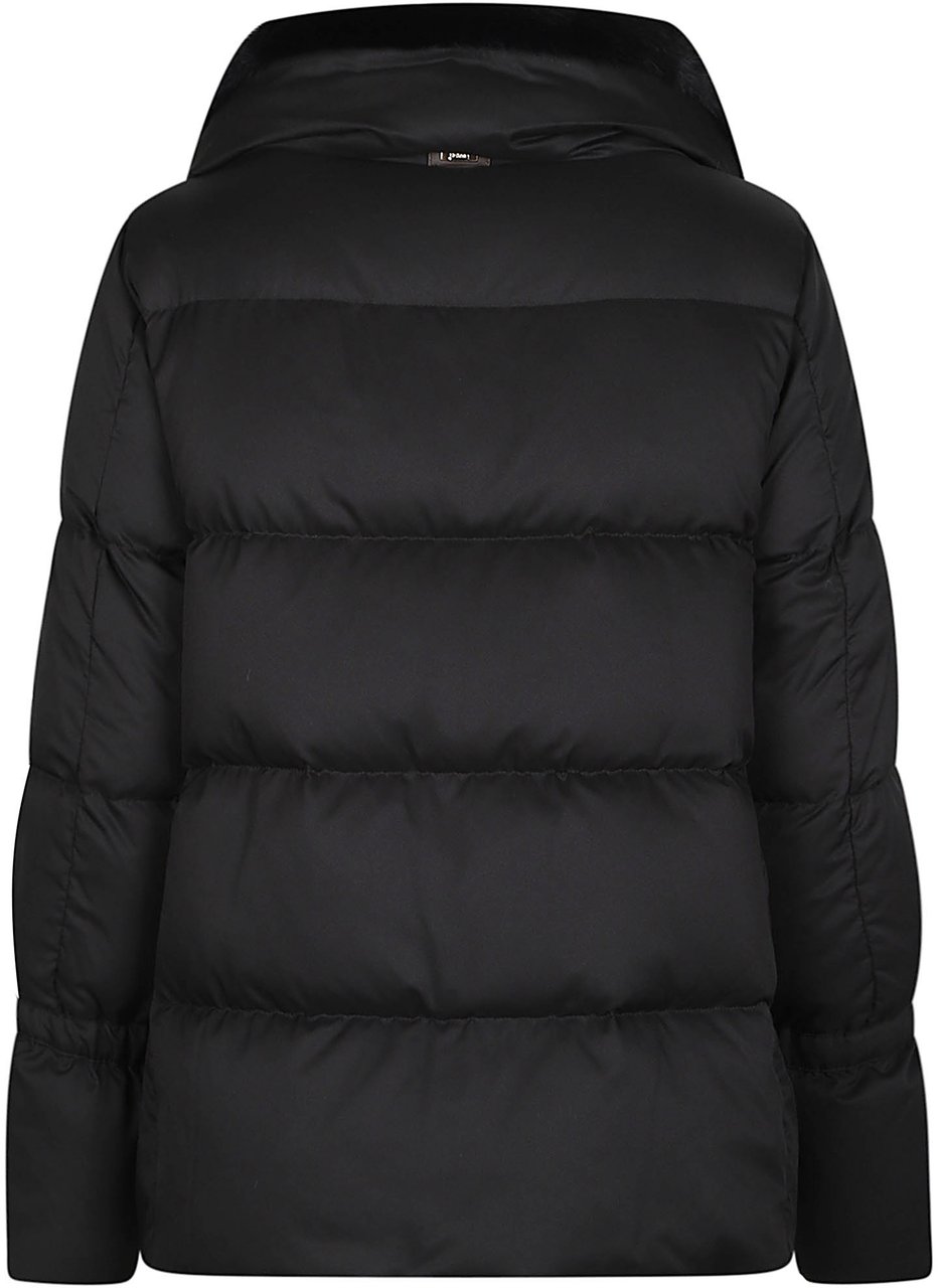 Herno Padded Down Jacket Black Zwart