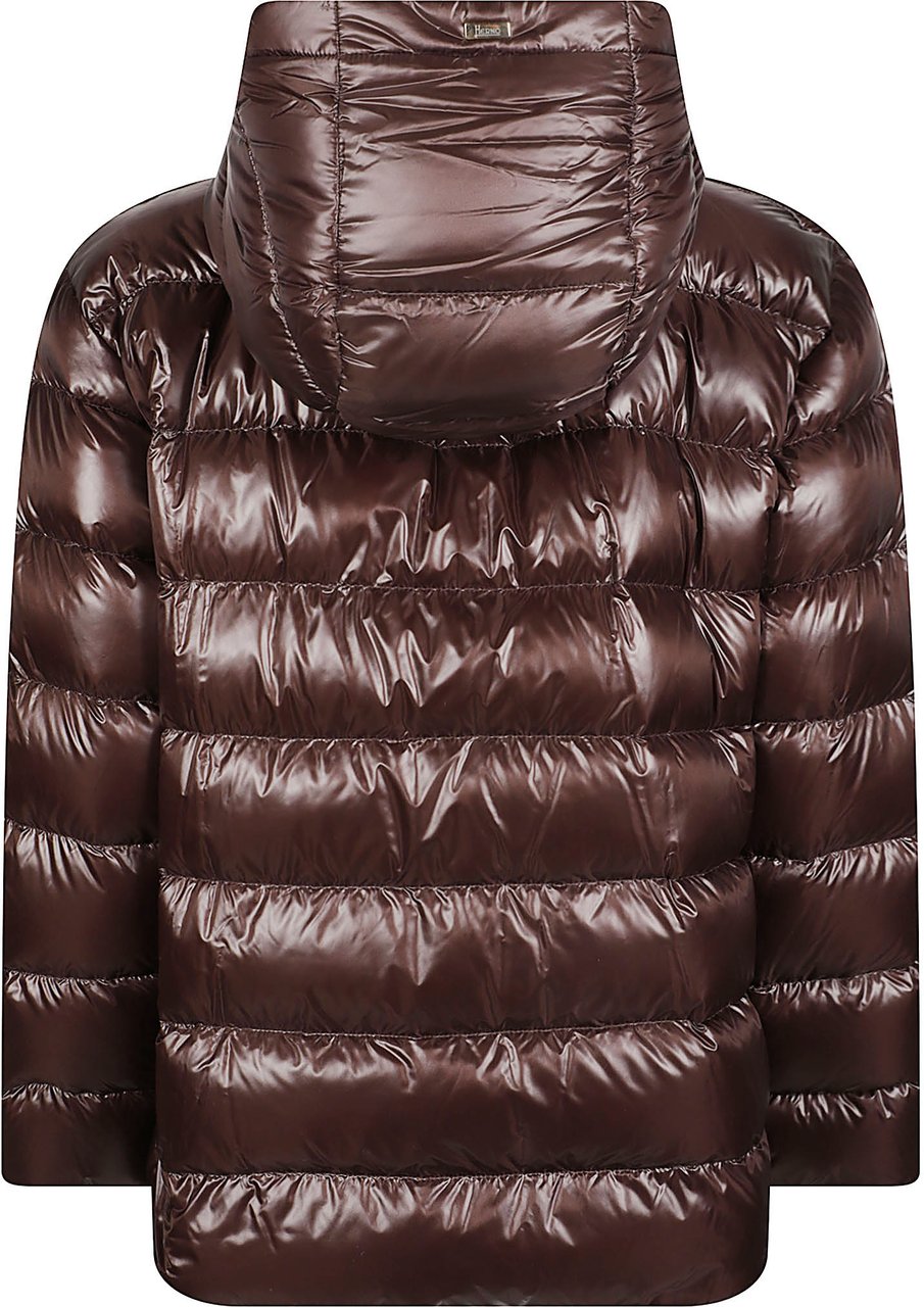 Herno Padded Down Jacket Brown Bruin
