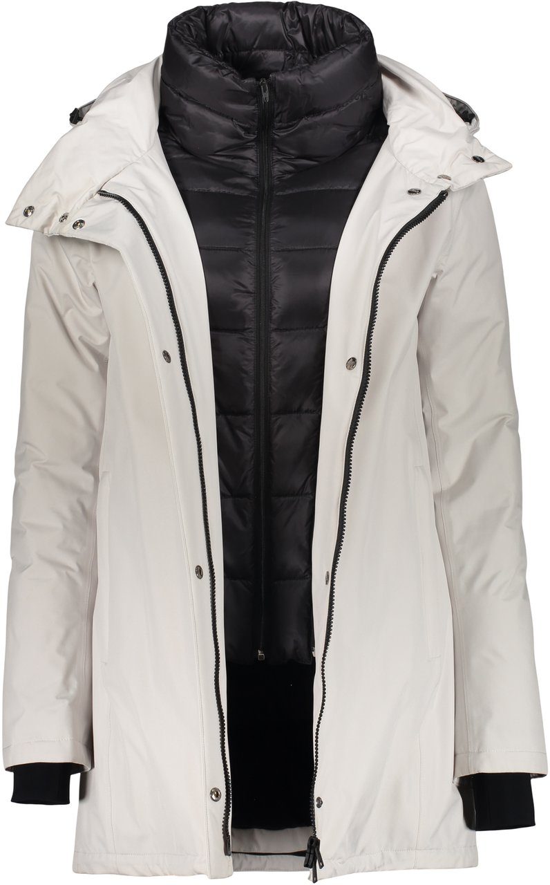 Herno Padded jacket with hood Neutraal