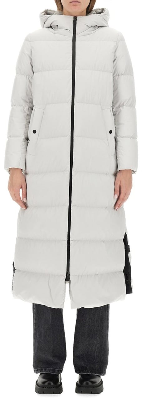 Herno HERNO LAMINAR Long Down Coat Grijs