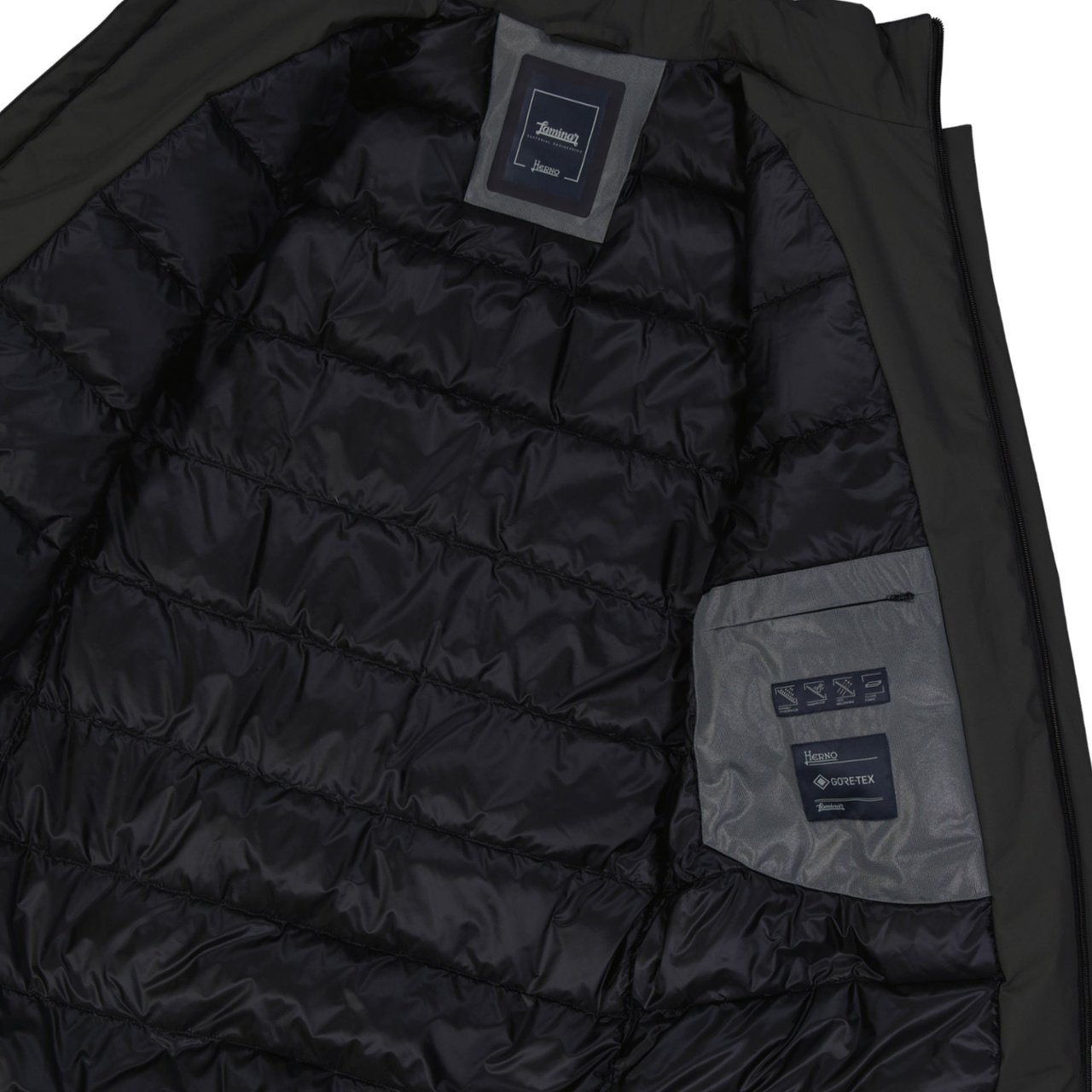 Herno HERNO Laminar Goretex Coat Grijs