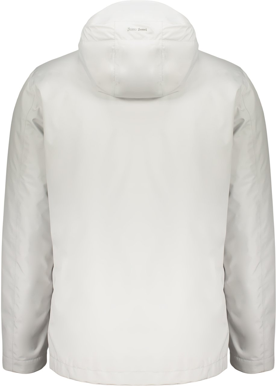Herno Waterproof jacket with hood Neutraal