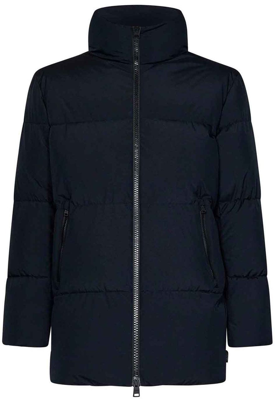 Herno HERNO Navy Gore-Tex Down Jacket Blauw