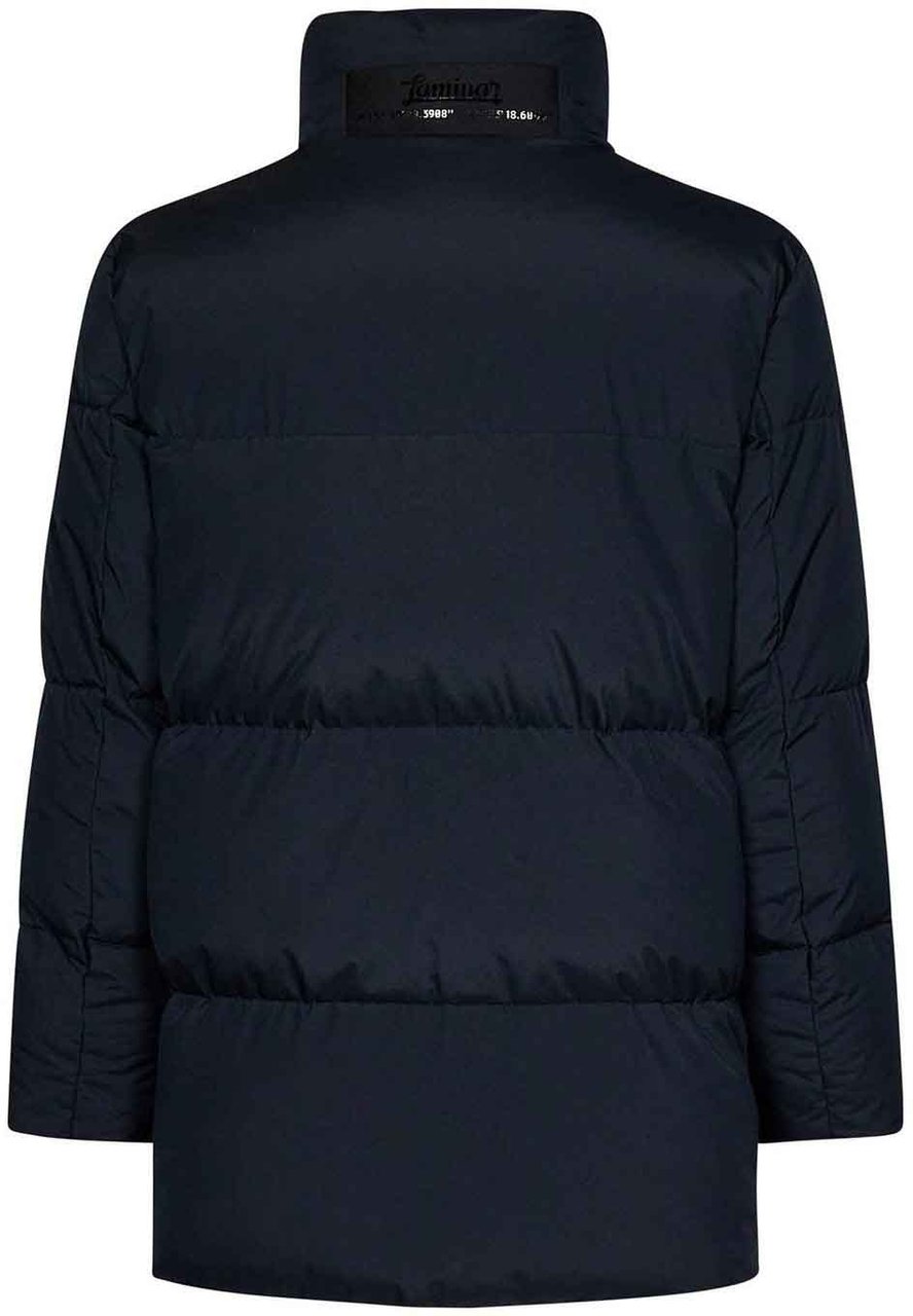 Herno HERNO Navy Gore-Tex Down Jacket Blauw