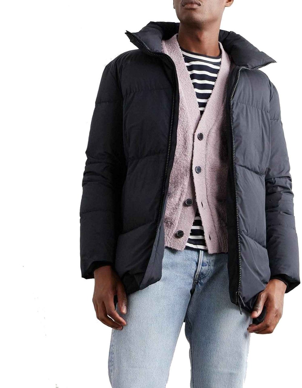 Herno HERNO Navy Gore-Tex Down Jacket Blauw