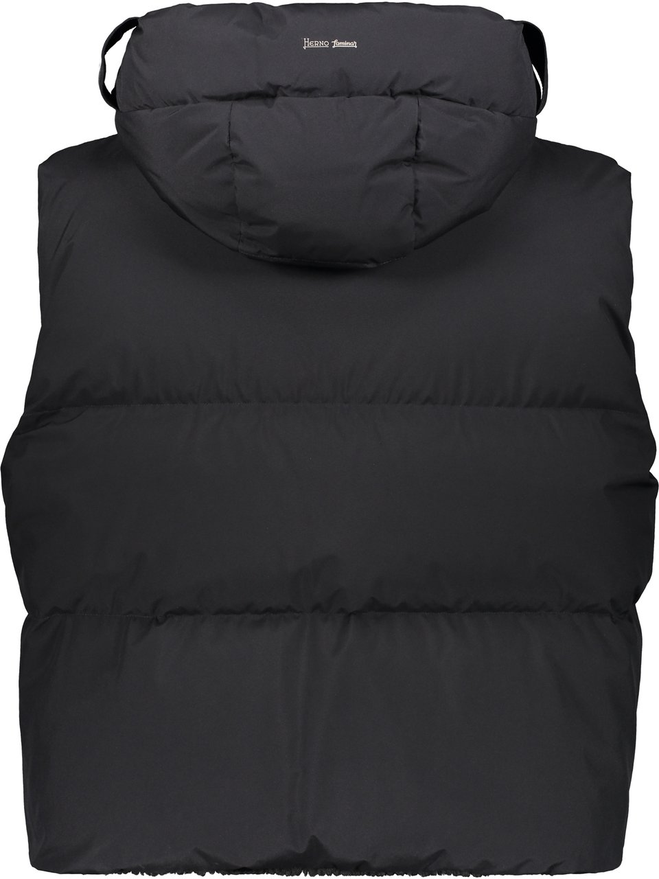 Herno Hooded bodywarmer Zwart