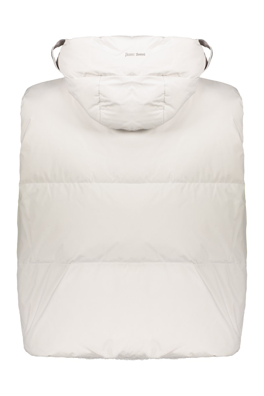 Herno Hooded bodywarmer Neutraal
