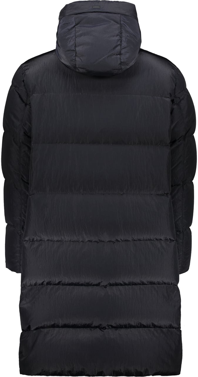Herno Long down jacket Blauw