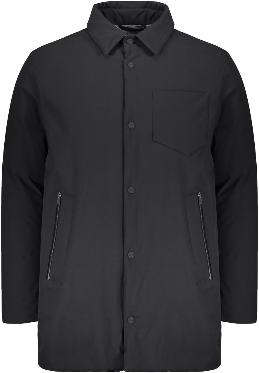 Herno Simple and functional padded jacket for any occasion Blauw