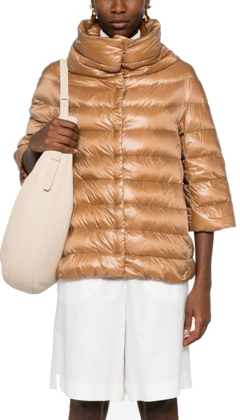 Herno Jackets Camel Beige