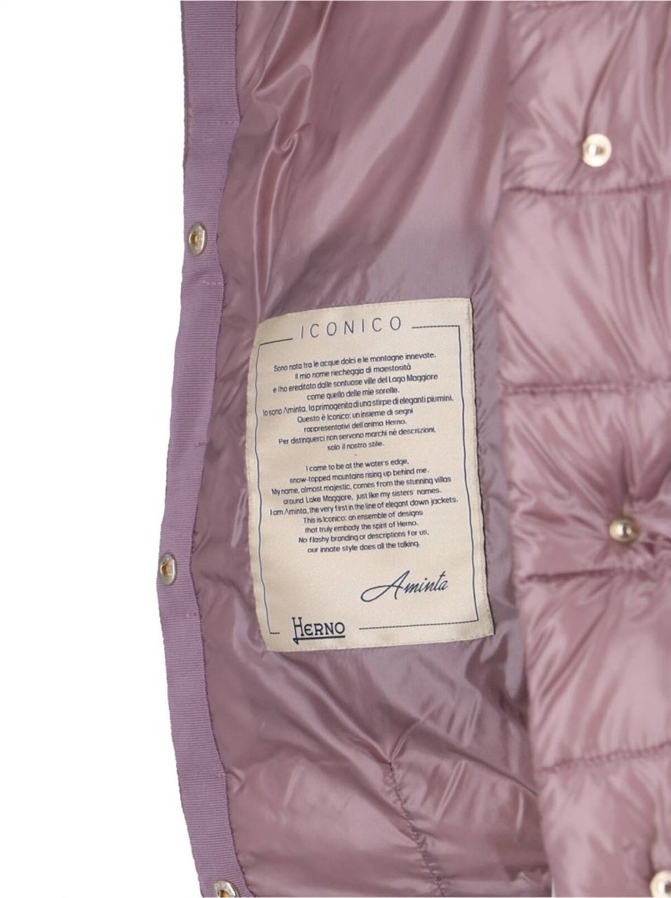 Herno Aminta Puffer Jacket – Pink Roze
