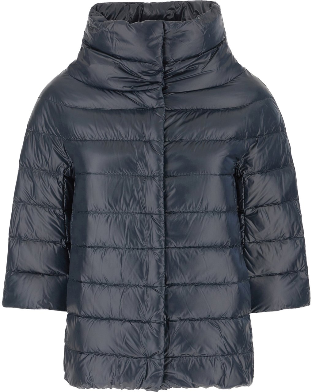Herno Herno Midnight blue nylon down jacket Blauw