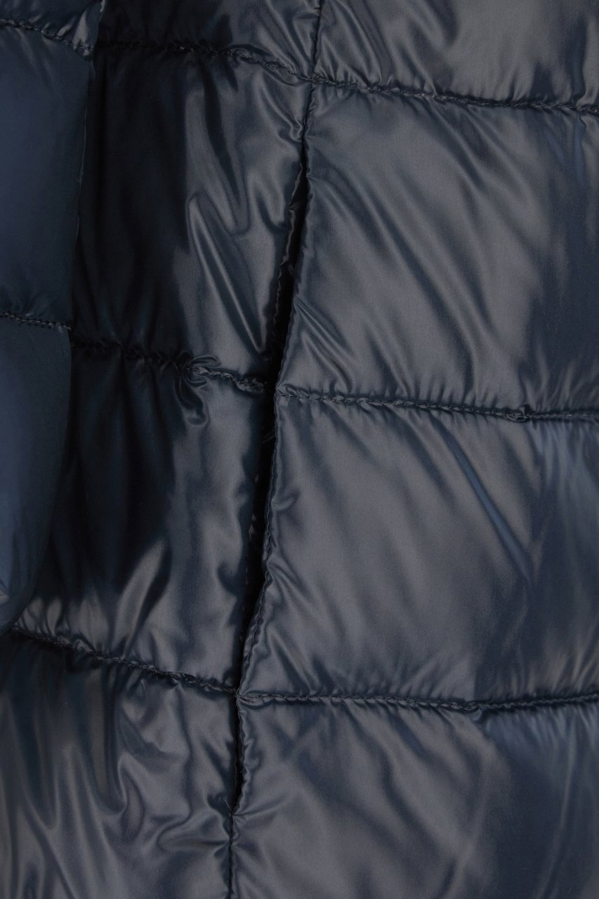 Herno Herno Midnight blue nylon down jacket Blauw