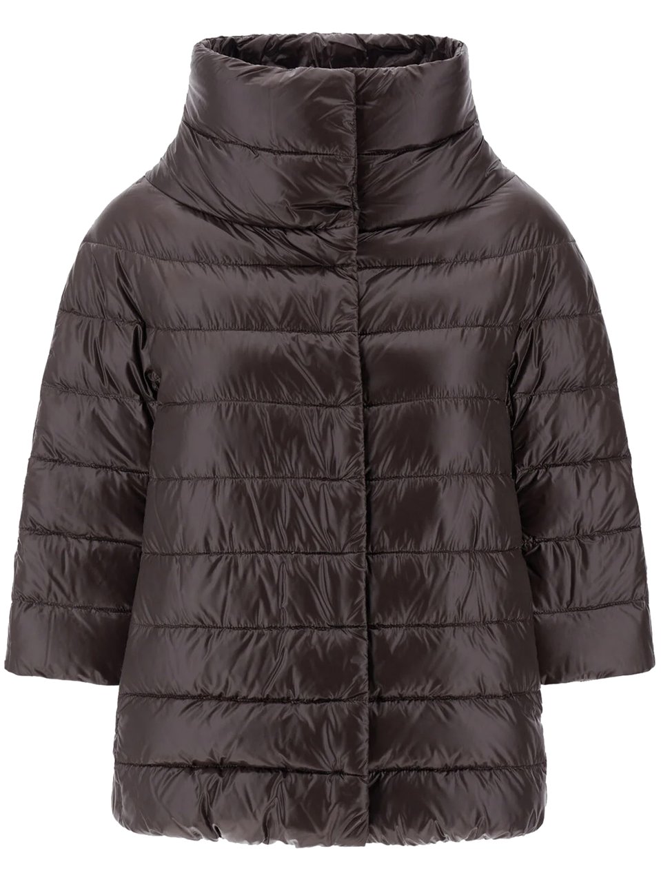Herno Aminta High Collar Down Jacket Zwart