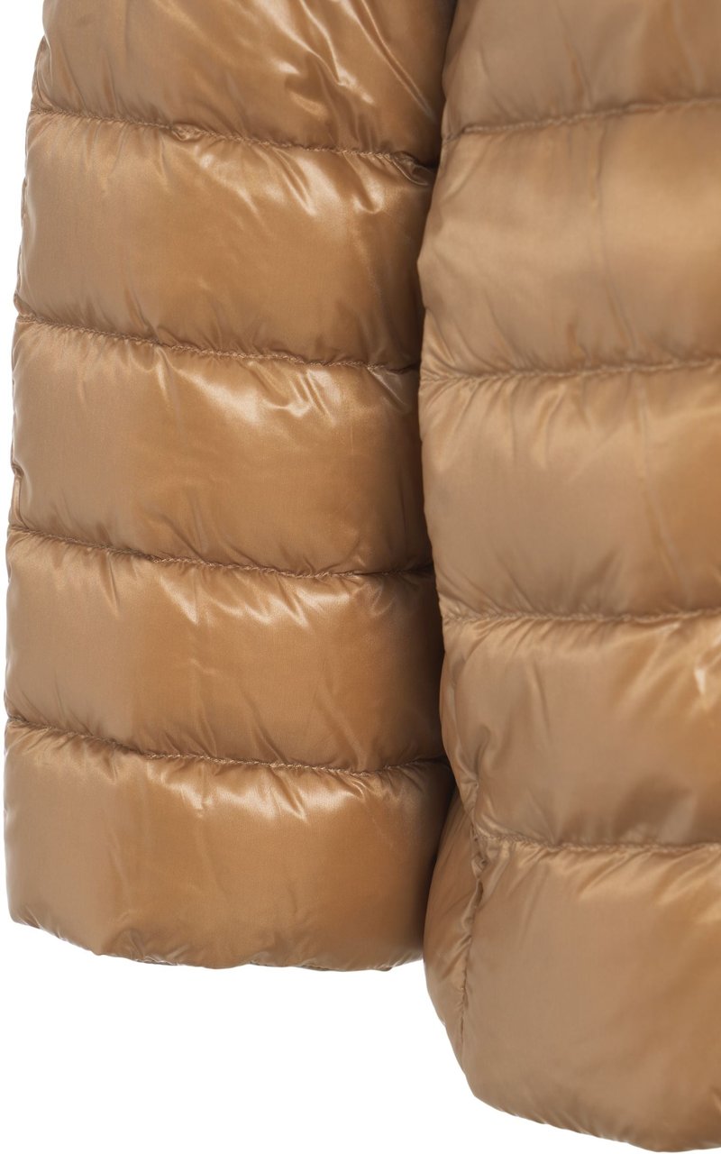 Herno Three-quarter sleeve down jacket Bruin