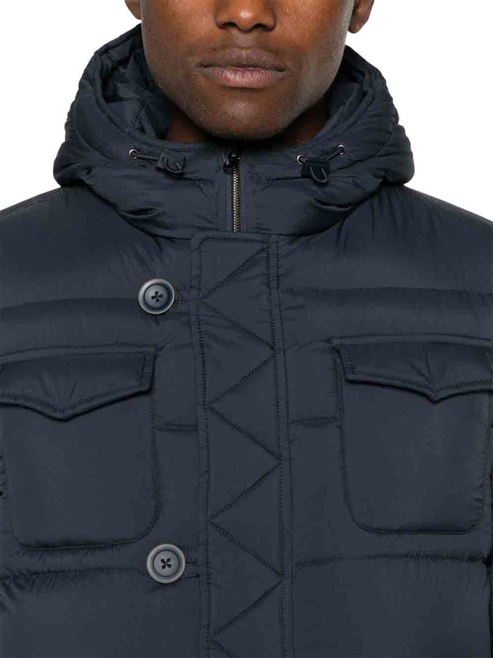 Herno Coats Navy Navy