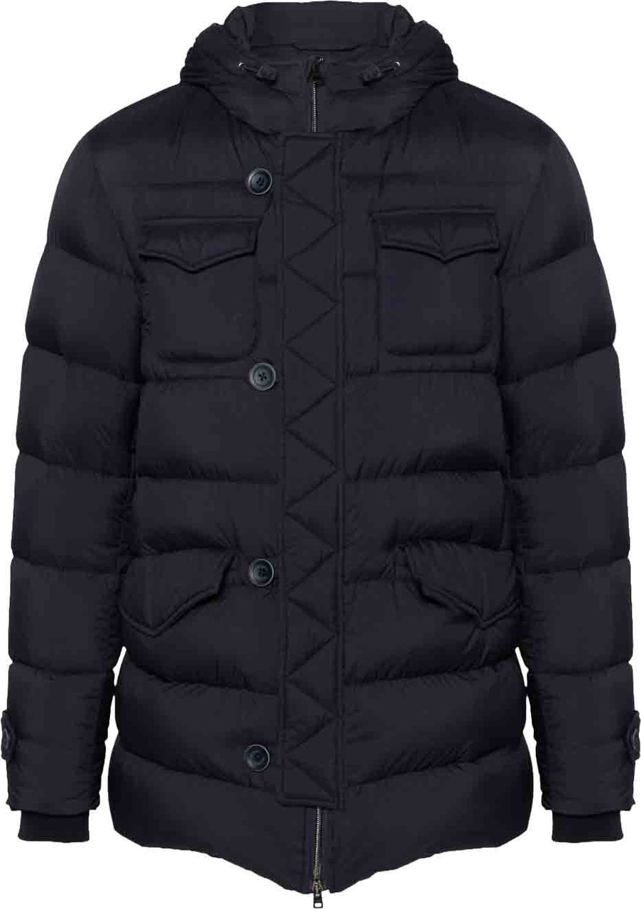Herno Coats Navy Navy