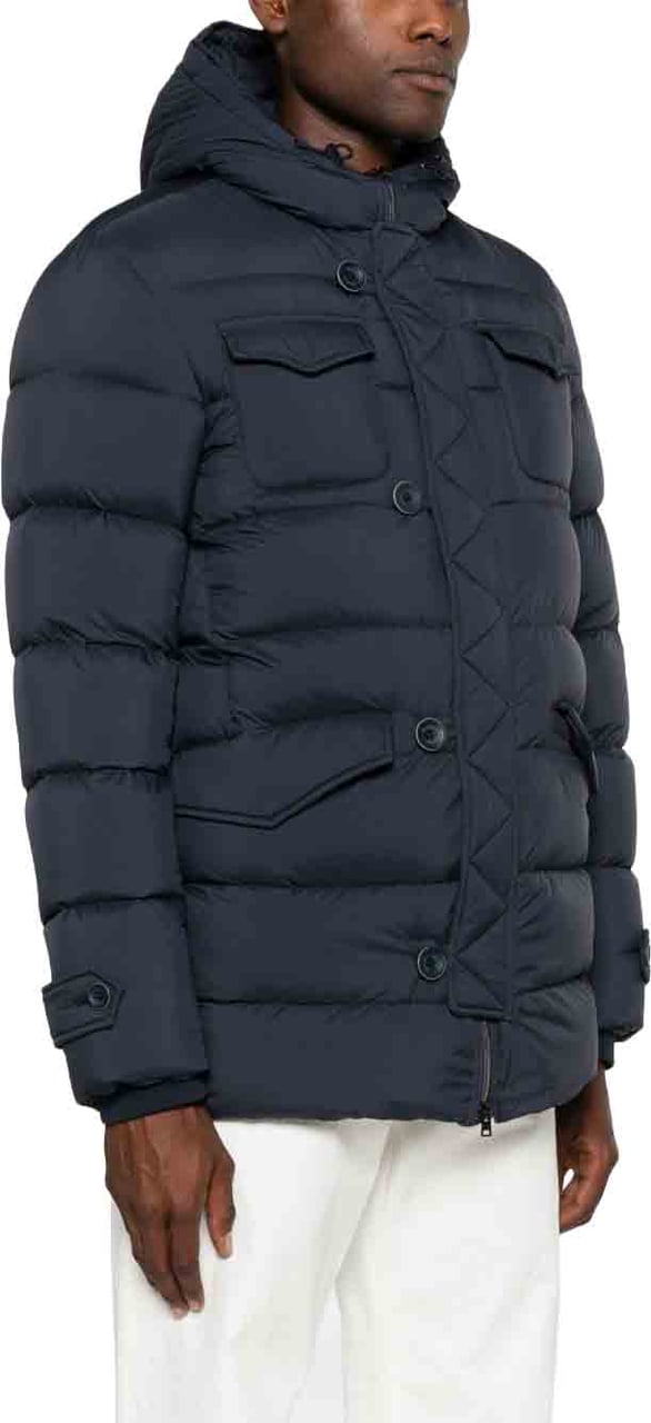 Herno Coats Navy Navy