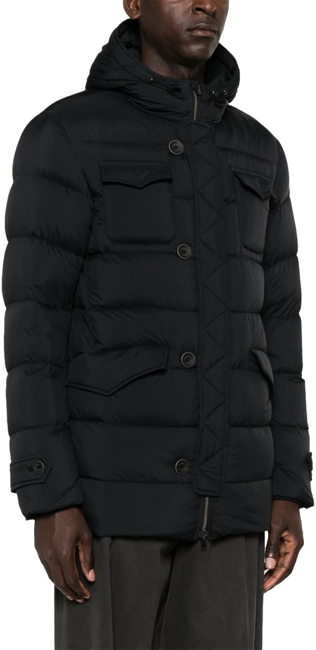 Herno Coats Black Zwart