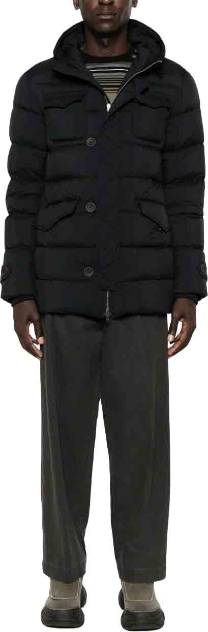 Herno Coats Black Zwart