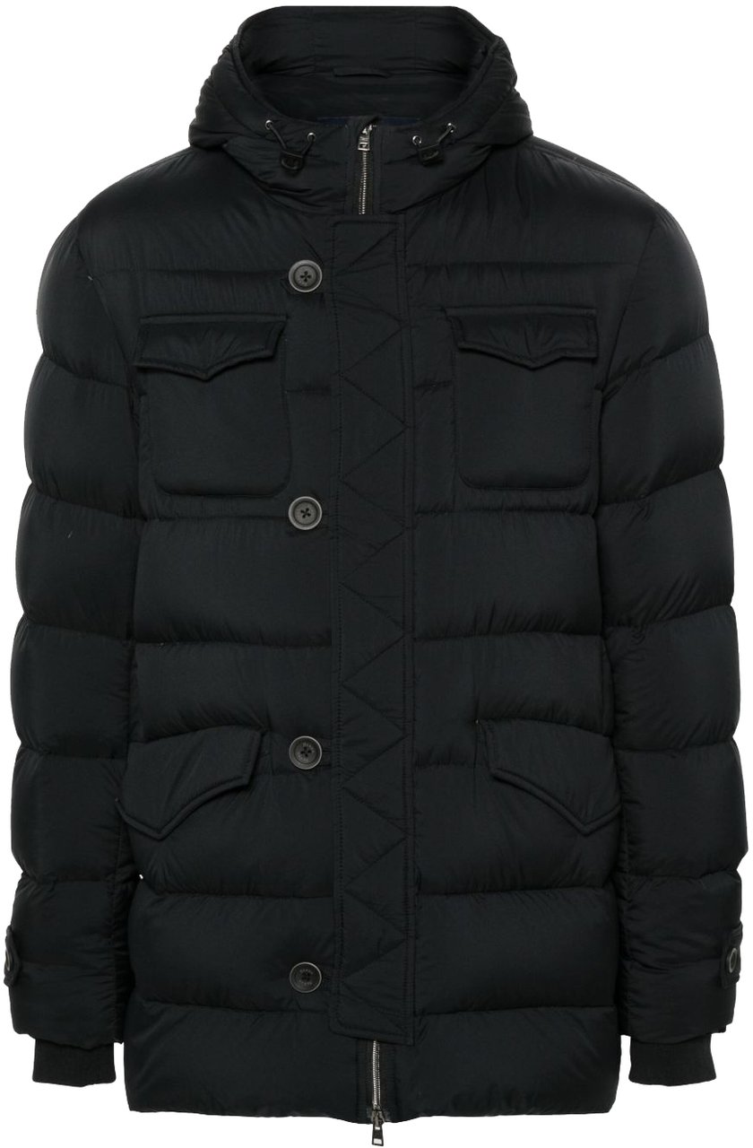 Herno Coats Black Zwart