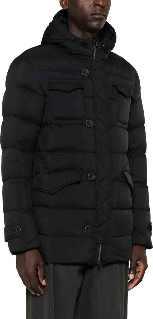 Herno Coats Black Zwart