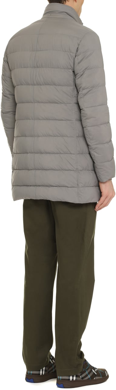 Herno Techno-nylon down jacket Grijs