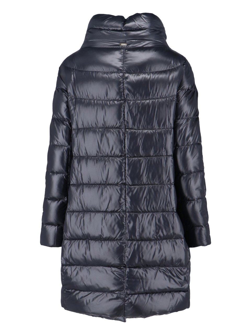 Herno Quilted Jacket with Structured Collar Zwart