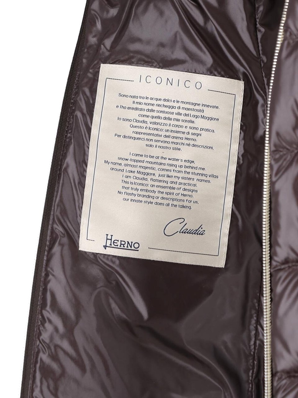 Herno Brown Claudia Waterproof Down Jacket Bruin