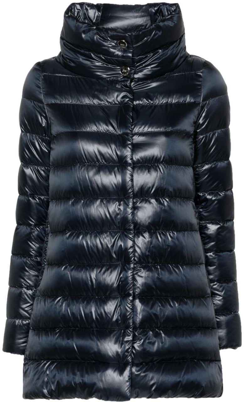 Herno Coats Blue Blauw