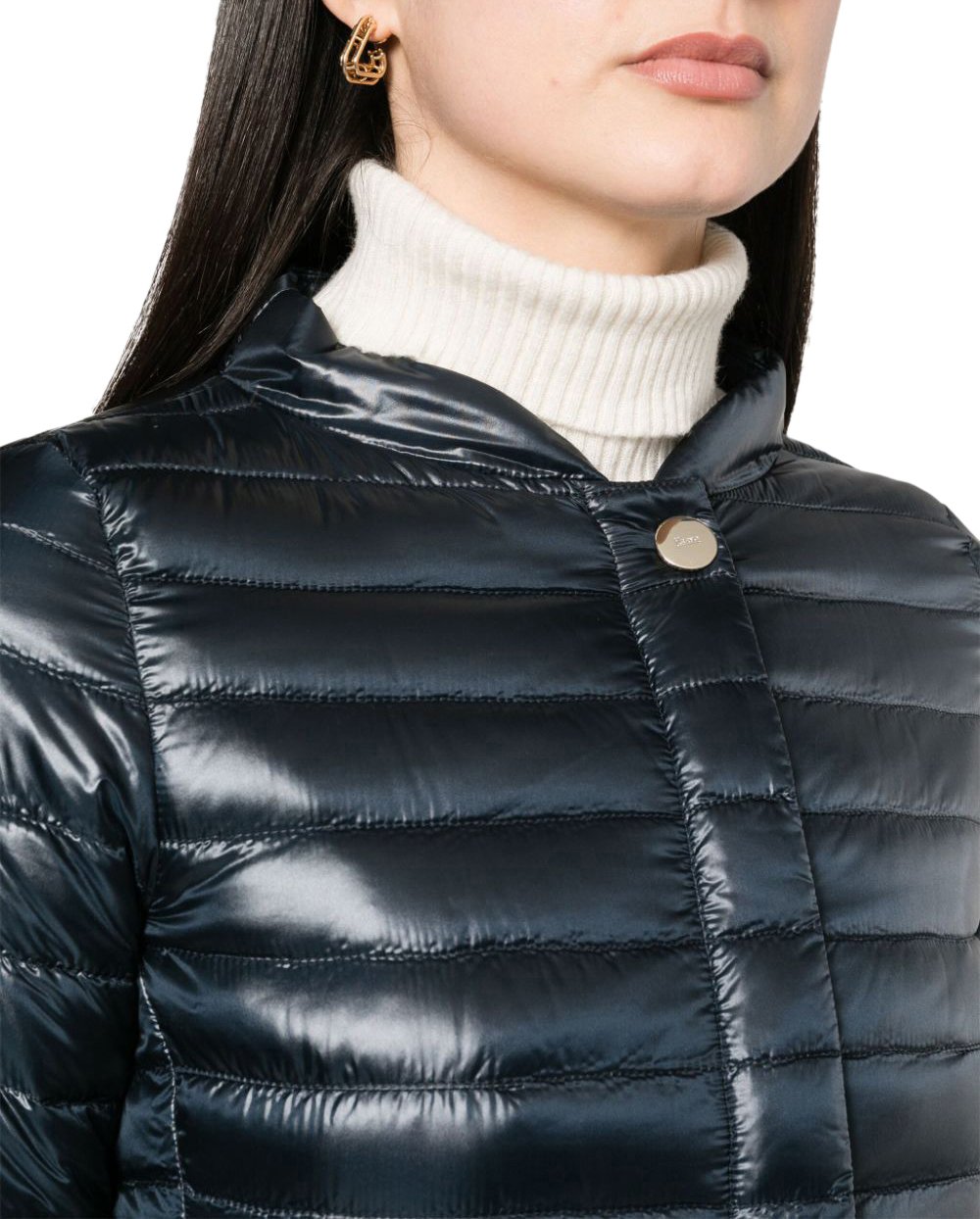 Herno Coats Blue Blauw