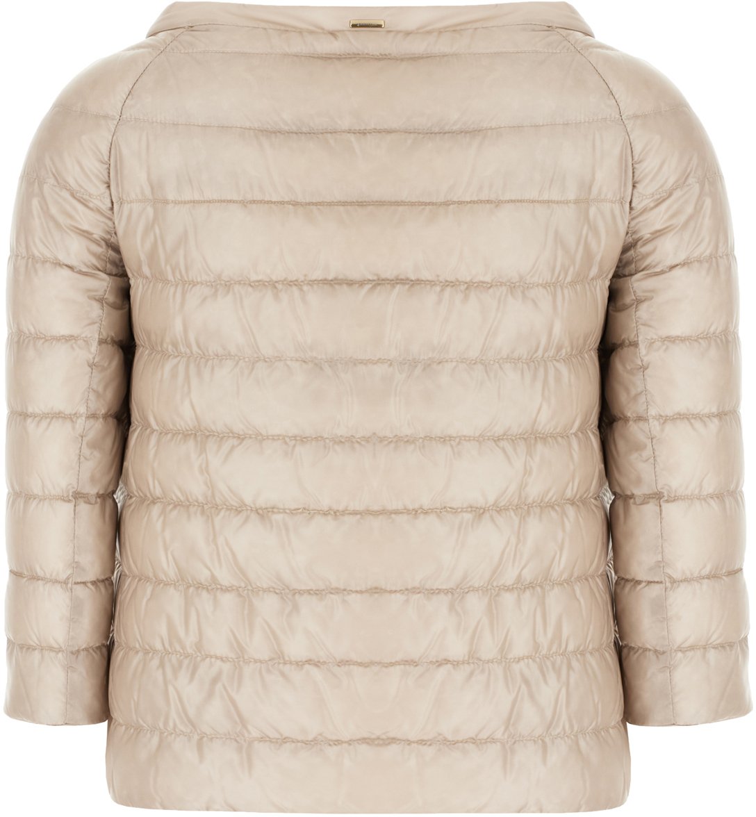 Herno Herno Cappuccino nylon down jacket Neutraal