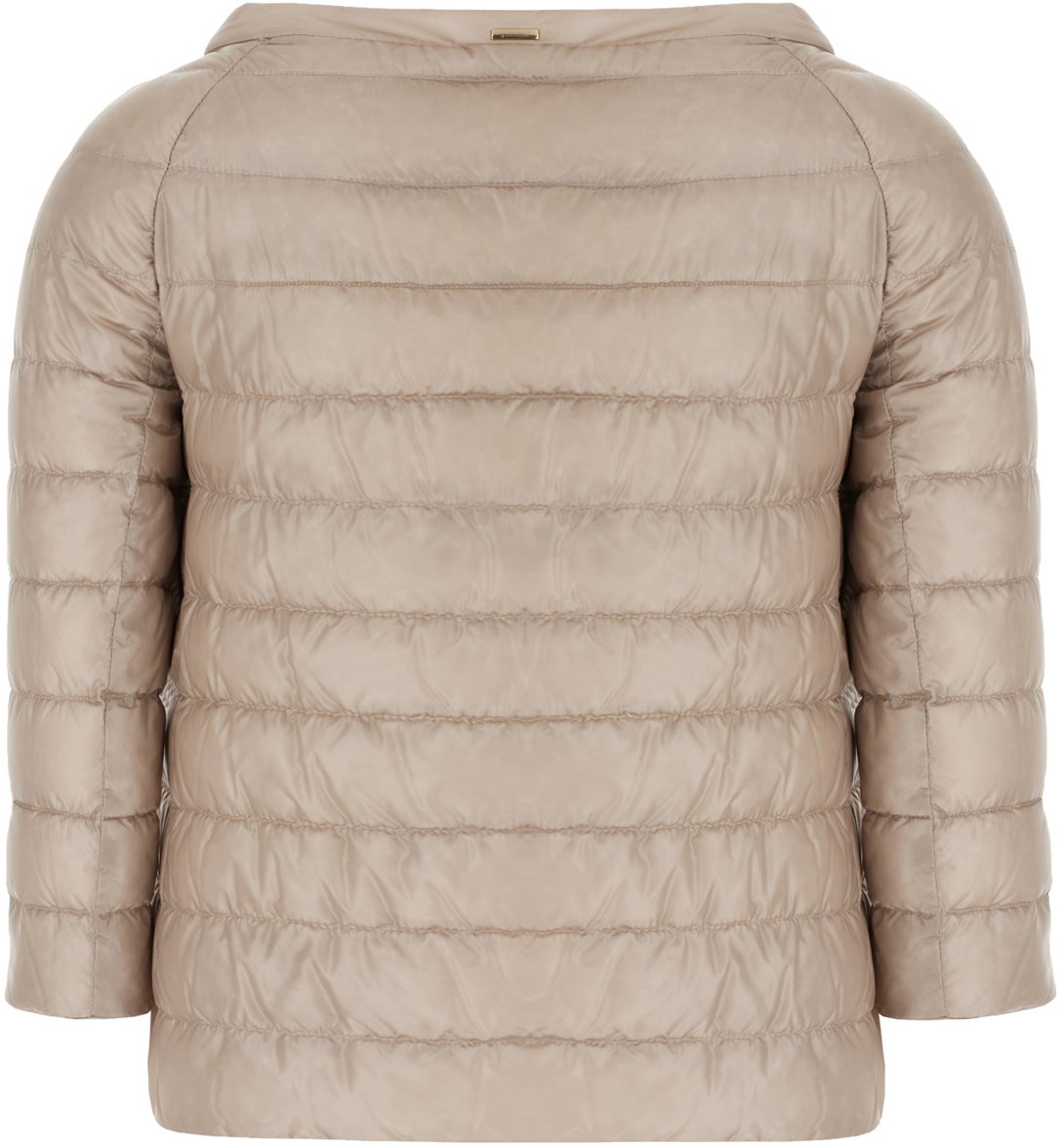 Herno Herno Powder pink nylon down jacket Roze