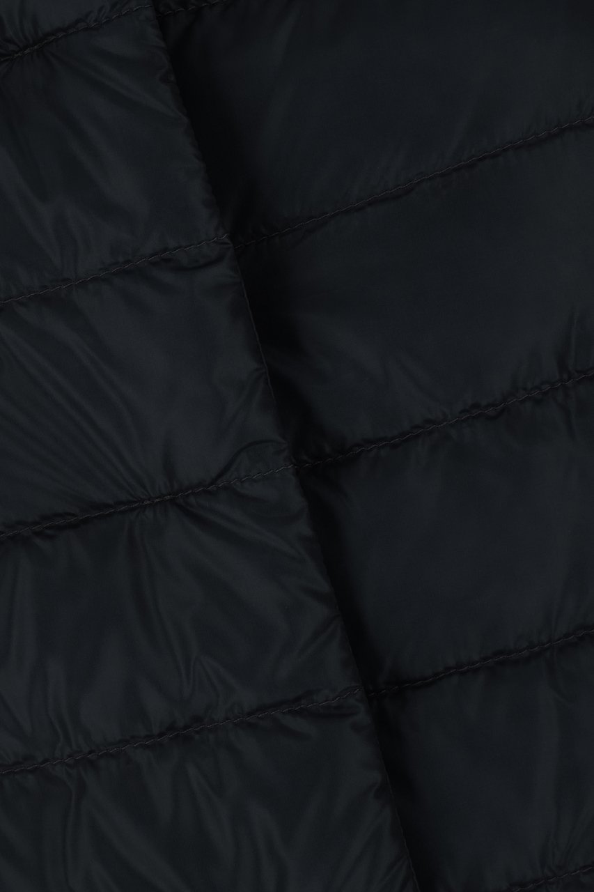 Herno Herno Navy blue nylon down jacket Blauw