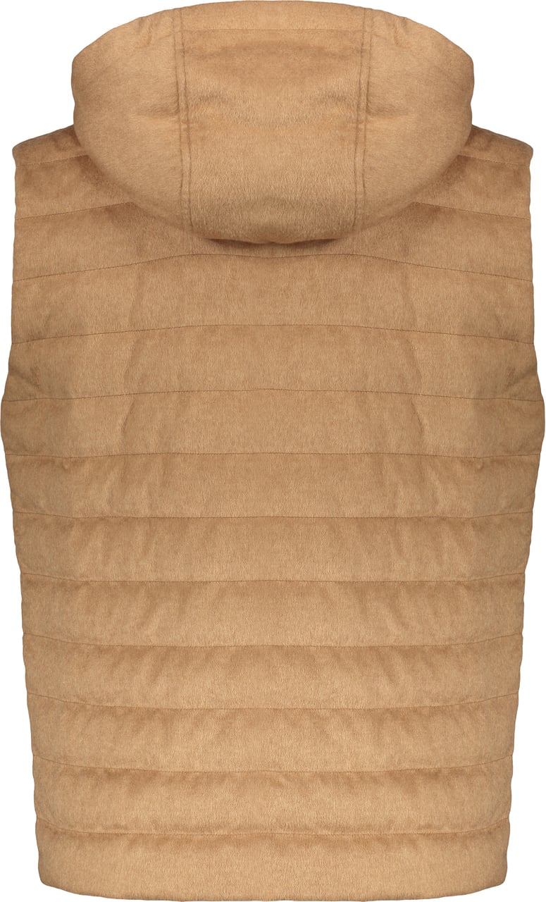 Herno Hooded bodywarmer Rood