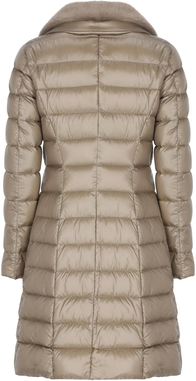 Herno Coats Beige Beige