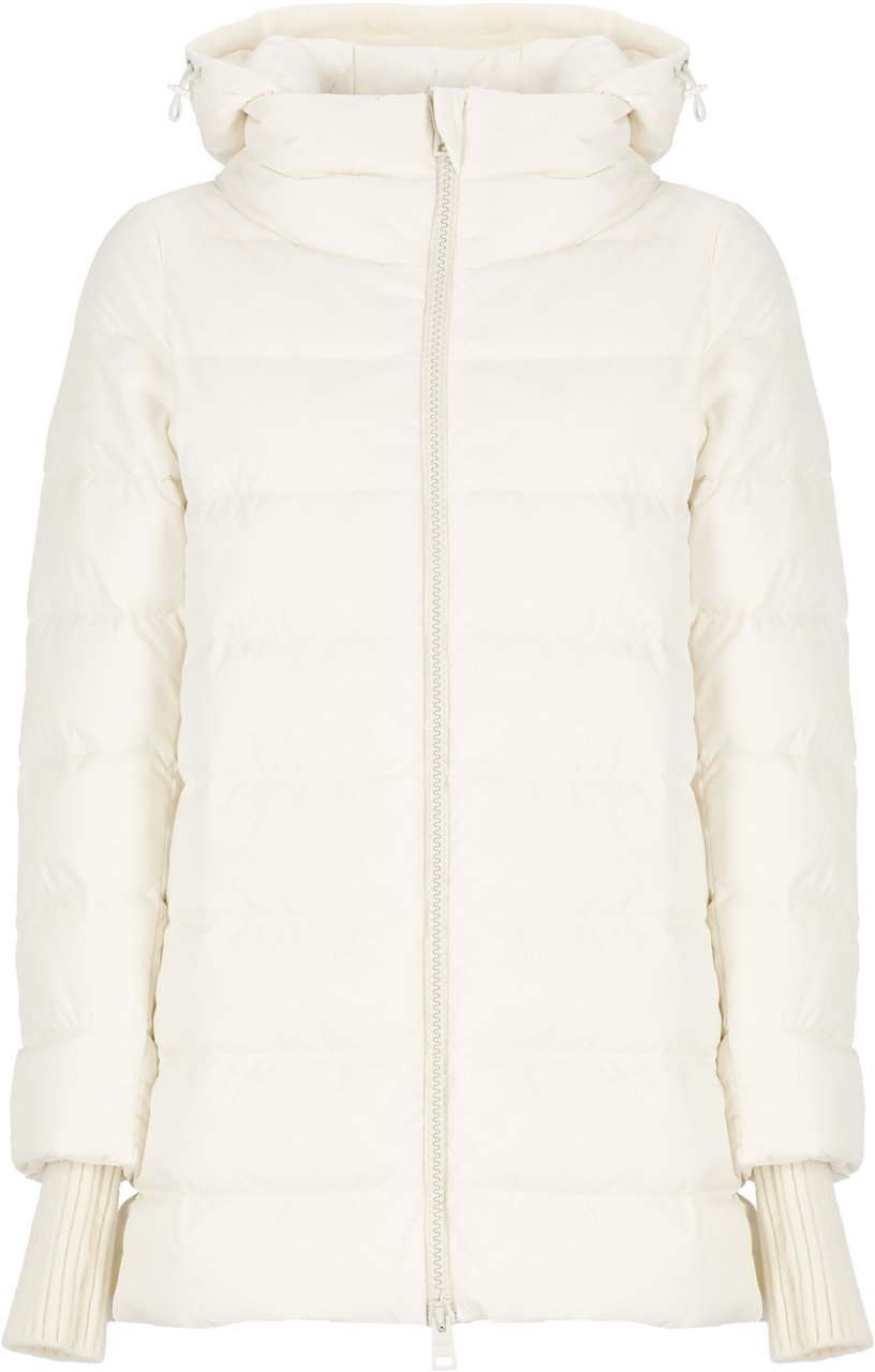 Herno Coats White Wit