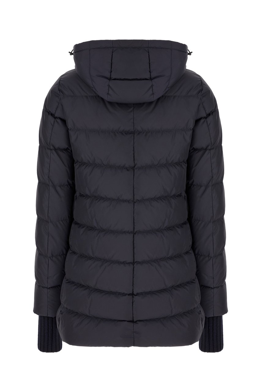 Herno Herno Midnight blue nylon down jacket Blauw