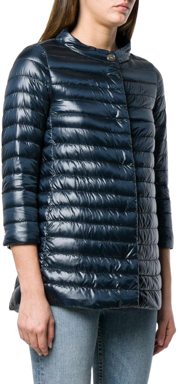 Herno Coats Blue Blauw