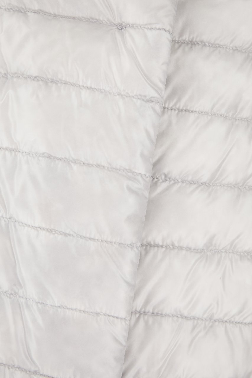 Herno Herno Light grey nylon down jacket Lichtblauw