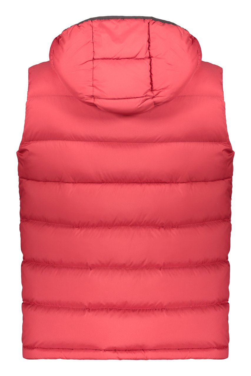 Herno Hooded bodywarmer Rood