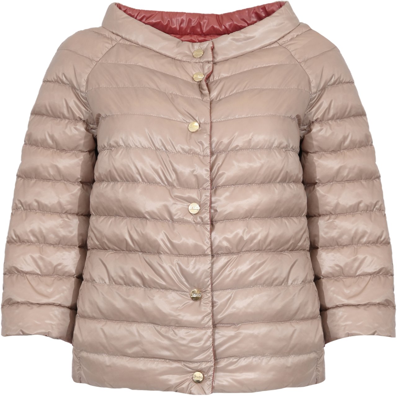 Herno Coats Rosa Scurorosa Chiaro Roze