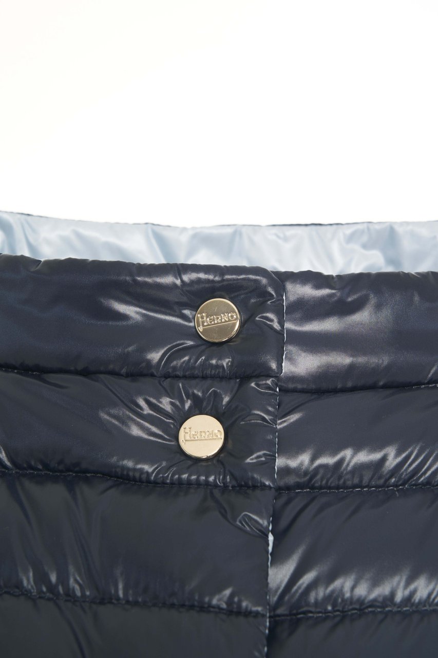 Herno Quilted jacket Blauw