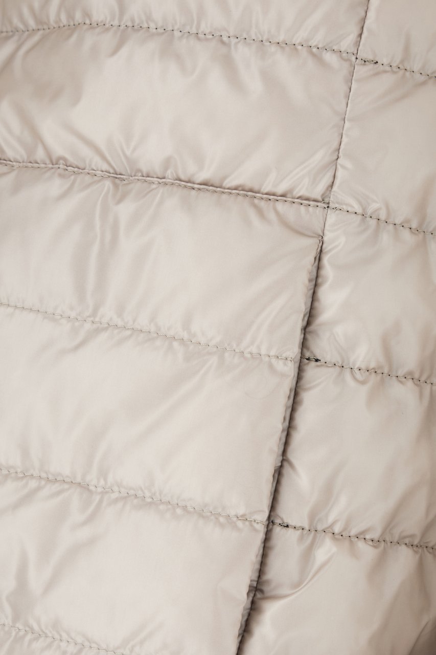 Herno Herno Navy blue nylon down reversible jacket Blauw