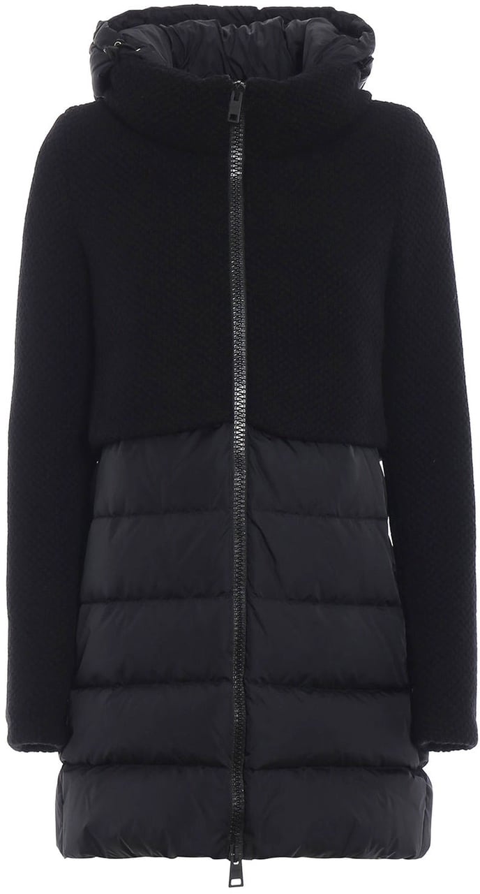 Herno HERNO Wool Down Coat Zwart