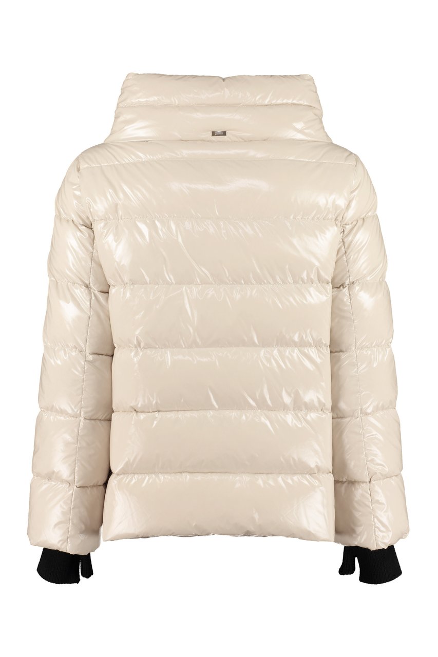 Herno Quilted down jacket Beige