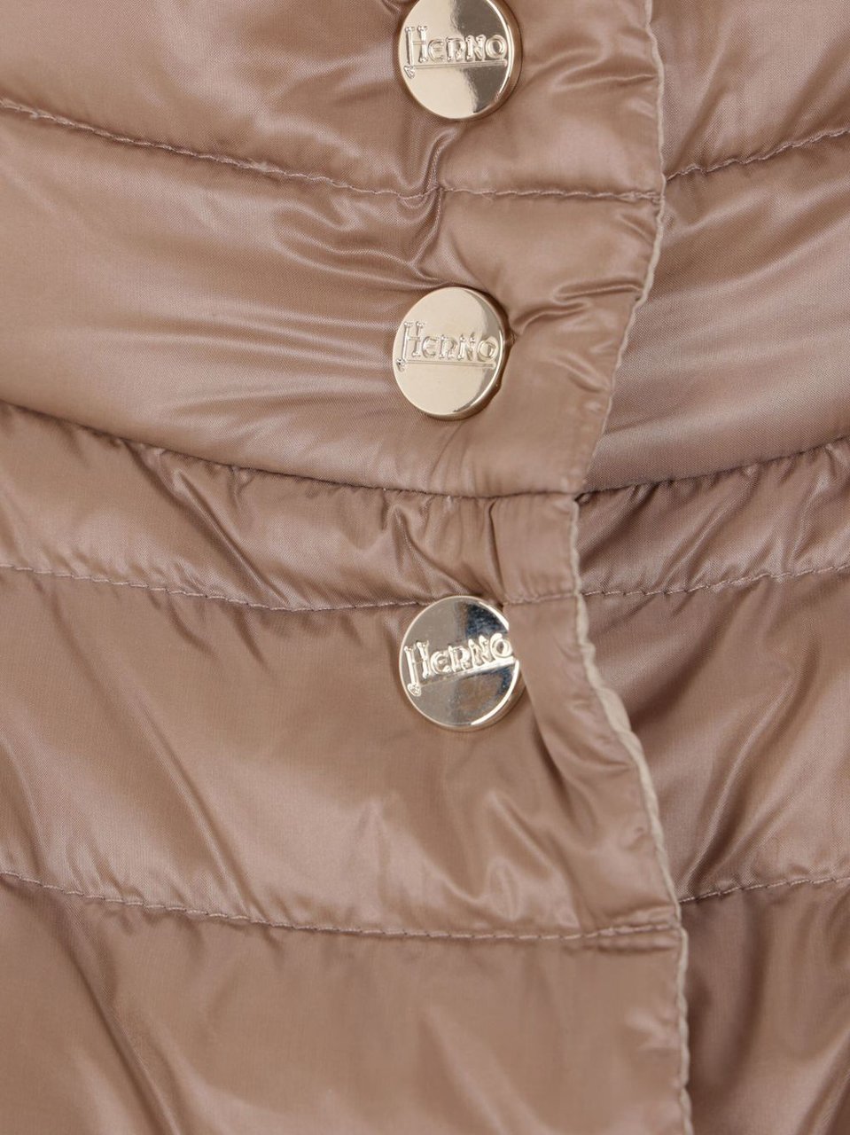 Herno Coats Marrone Taupe