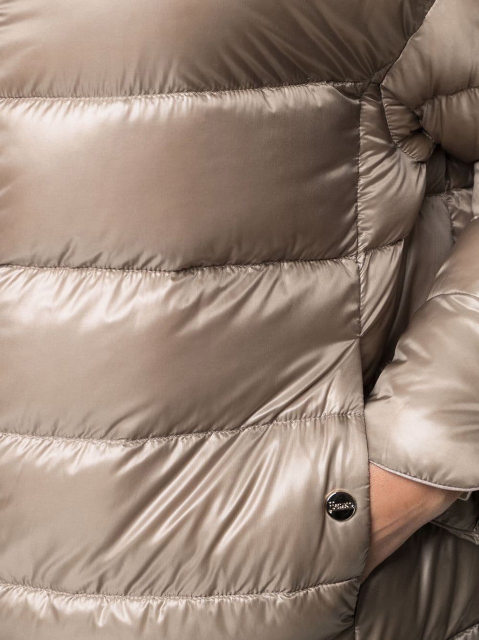 Herno Coats Tortora Beige