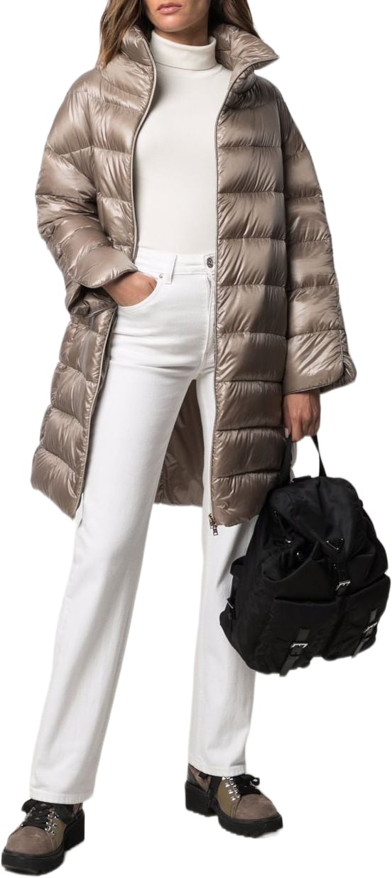 Herno Coats Tortora Beige